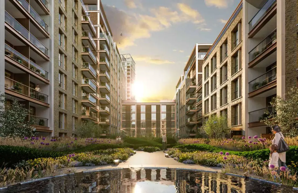 St William Kings Road Park New homes and public realm - Property London