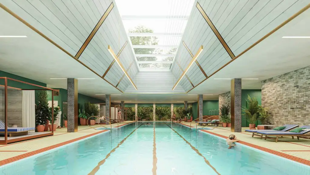 St William Kings Road Park Residents facilities indoor swimming pool - Property London