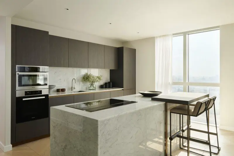 The Atlas Building Design Haus Liberty show apartment Kitchen 2 scaled e1592413155373 - Property London