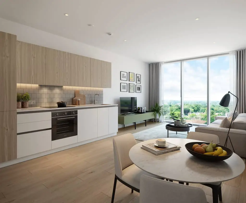 The Clarenden internal CGI - Property London: Architects & Property In London