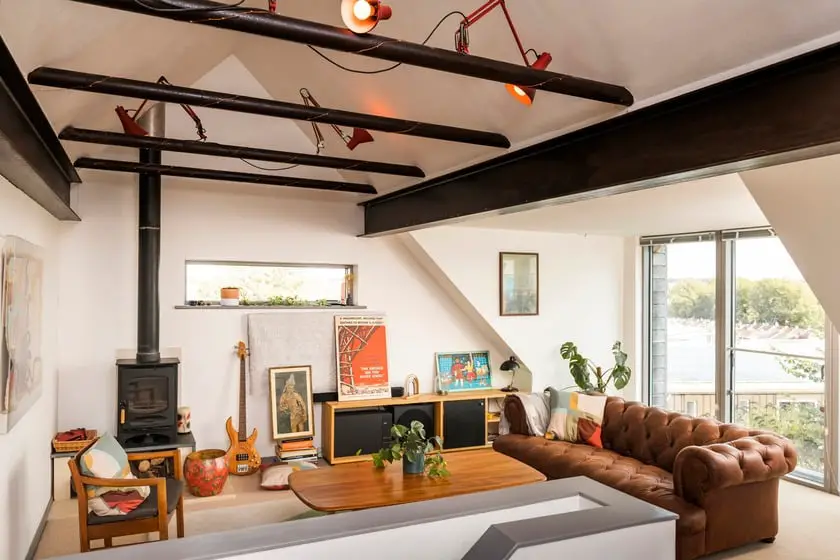 Self build eco home interior - Property London: Architects & Property In London