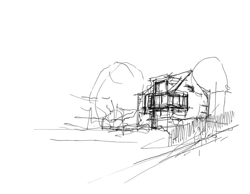 Self build eco home sketch - Property London: Architects & Property In London