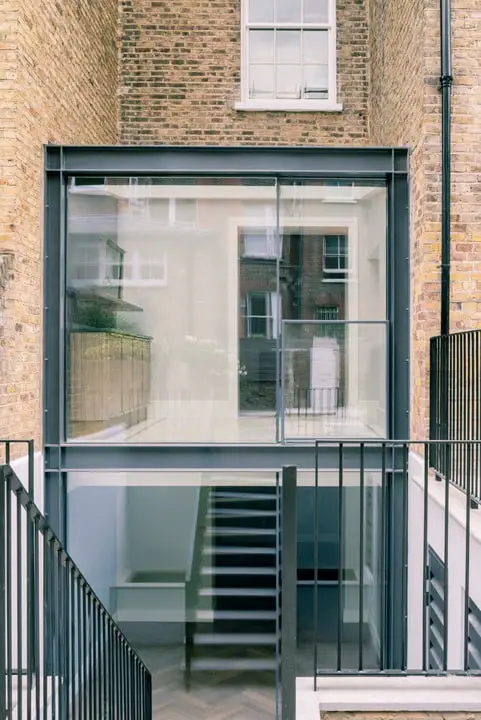 Grade 2 listed building rear - Property London: Architects & Property In London